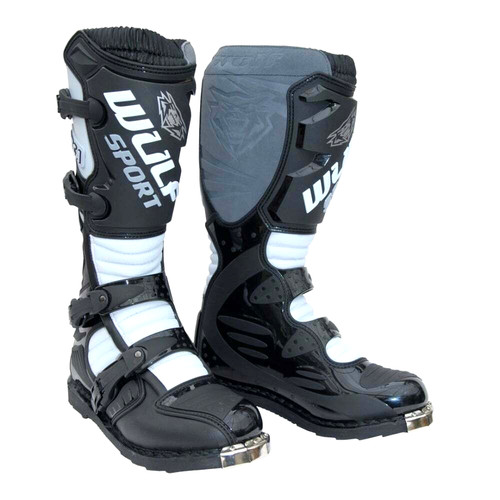 Stivali motocross pelle - in,